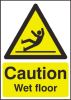 Product image for PP sign 'Caution..surface', 210 x 148mm