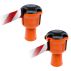 Product image for Skipper Black & Orange Barrier & Stanchion