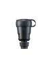 Product image for IP44 IN-LINE SOCKET SCHUKO BLACK