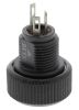 Product image for P16 16mm 1 Turn Knob Potentiometer 220R