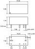 Product image for NMH0515DC unregulated DC-DC,+/-15V 2W