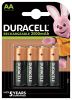 Product image for Duracell Recharge Ultra AA NiMH Rechargeable AA Batteries, 2.4Ah, 1.2V