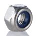 Product image for Zinc plated steel self locking nut,M10