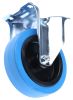 Product image for HD BLUE TYRE FX CASTOR W/TP,125MM 250KG