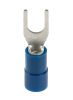 Product image for Blue M4 spade terminal,1.5-2.5sq.mm wire