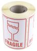 Product image for RS PRO Paper Safety Labels, Fragile-Text 79 mm x 108mm