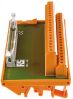 Product image for 40 way IDC header DIN rail terminal