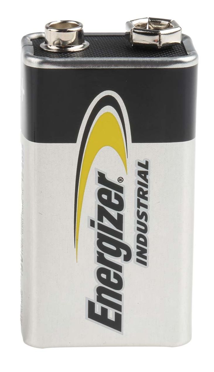 Energizer Industrial 9 Volt Batteries, Alkaline 9v Battery (12 Count) :  : Electronics