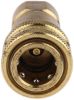 Product image for Parker Brass Female Hydraulic Quick Connect Coupling, G 1/4 Female