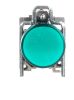 Product image for Pilot Light Green LED 24V Plain Lens