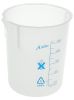 Product image for PPbeaker w/printed blu graduations,500ml