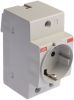 Product image for German Schuko Din Rail Modular Socket