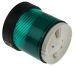 Product image for Green static LED beacon,24V