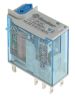 Product image for Plug in relay w/ LED, 8A, 12Vdc, DPDT