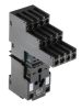 Product image for Plug in relay socket,for RXM4 relay,10A