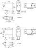 Product image for DPDT plug-in power relay,5A 12Vdc coil