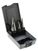 Product image for RS PRO 3 Piece Metal Step Drill Bit Set, 4mm to 30mm