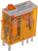 Product image for Plug in relay w/ LED, 8A, 230Vac, DPDT