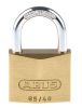 Product image for MK65401 MASTER KEYED BRASS PADLOCK 40MM