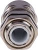 Product image for M12 BRASS CABLE GLAND + LOCKNUT,3-6.5MM