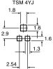 Product image for YL SMT 11-turn cermet trimmer,10K 0.25W