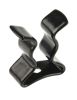 Product image for Black steel spring clip, 6.35mm