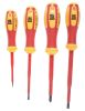 Product image for RS PRO VDE Phillips, Slotted Screwdriver Set 4 Piece