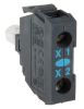 Product image for Light block,blue integral LED, 24V