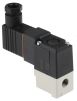 Product image for G1/8, 3/2 solenoid valve, 12v dc, DIN