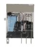 Product image for DPDT plug-in power relay,5A 12Vdc coil