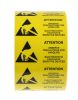 Product image for Paper label/symbol "ATTENTION",25x45mm