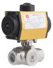 Product image for 1 in. 3 Way Ball Valve