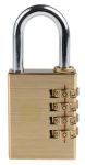 Product image for Brass Combination Padlock 40mm