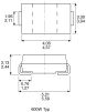Product image for Bidirectional 600W TVS diode,SM6T39CA