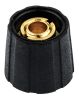 Product image for S COLLET KNOB,15MM DIA 0.25IN SHAFT