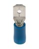 Product image for Blue crimp male receptacle,0.25in