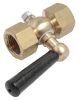 Product image for Brass gauge cock,1/2in BSP F-F