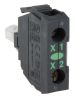 Product image for Light block,green integral LED, 240V