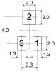 Product image for 3314J SMT top adj cermet trimmer,20K 4mm