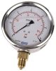 Product image for PRESSURE GAUGE,100MM DIA 0-6 BAR