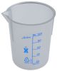 Product image for PPbeaker w/printed blu graduations,100ml