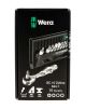 Product image for Wera 1/4 in Hexagon Phillips, Pozidriv, Slotted, Torx Ratchet Screwdriver, 87 mm length