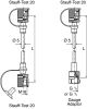 Product image for M16 SMS HYDRAULIC TEST HOSE,1M L