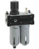 Product image for RS PRO G 1/4 FRL Assembly, Manual, Semi Automatic Drain, 20μm Filtration Size