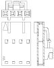 Product image for 2.54mm,housing,Cgrid,SL,versionG,1row,8w