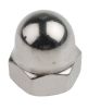 Product image for A4 STAINLESS STEEL DOME NUT,M8