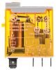 Product image for Plug in relay w/ flag, 16A, 230Vac, SPDT