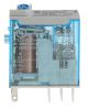 Product image for Plug in relay w/ LED, 8A, 12Vdc, DPDT