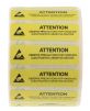 Product image for Paper label/symbol "ATTENTION",13x45mm