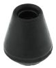 Product image for Black rubber protective chair tip